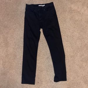 Levi 314 Black Jeans